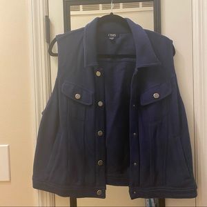 Navy Blue CHAPS Vest